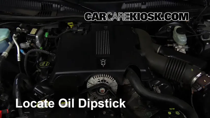 2003 Lincoln Town Car Cartier 4.6L V8 Oil Check Oil Level